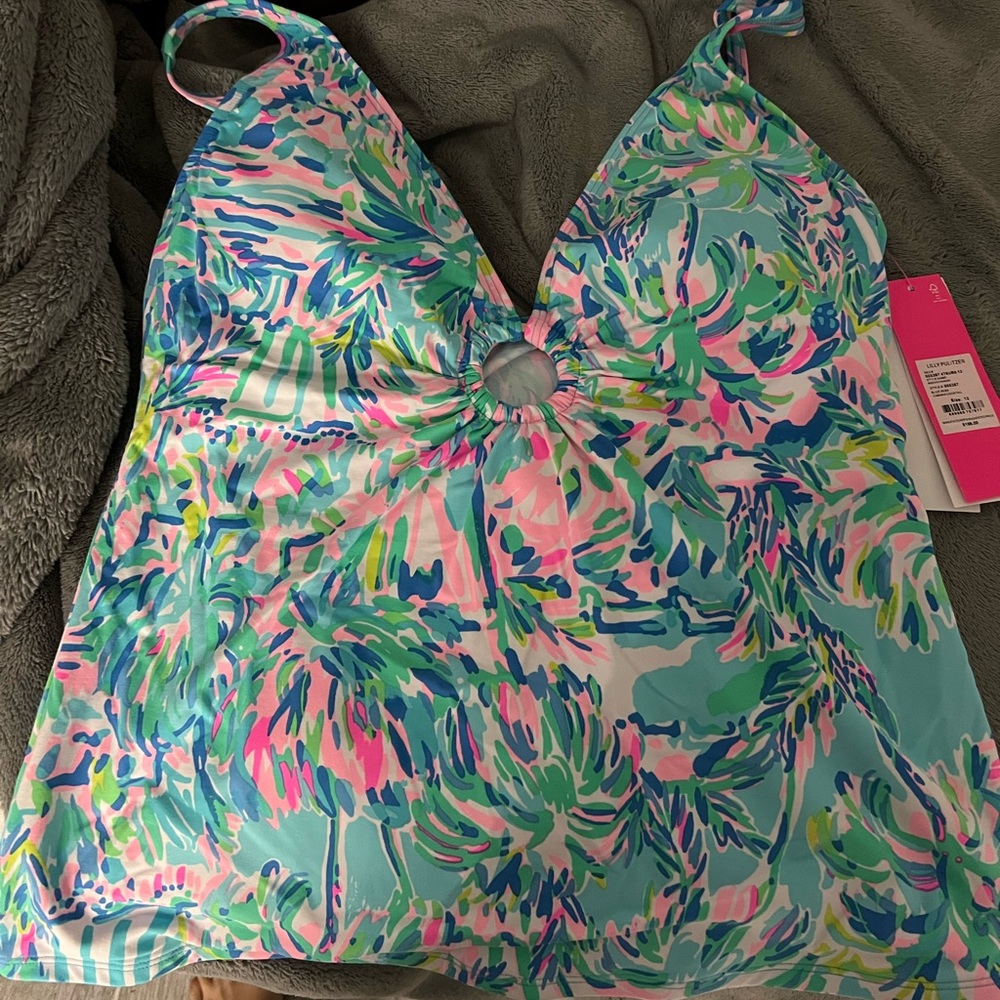 SOLD on Cross post Lilly Pulitzer swim size 12 tankini